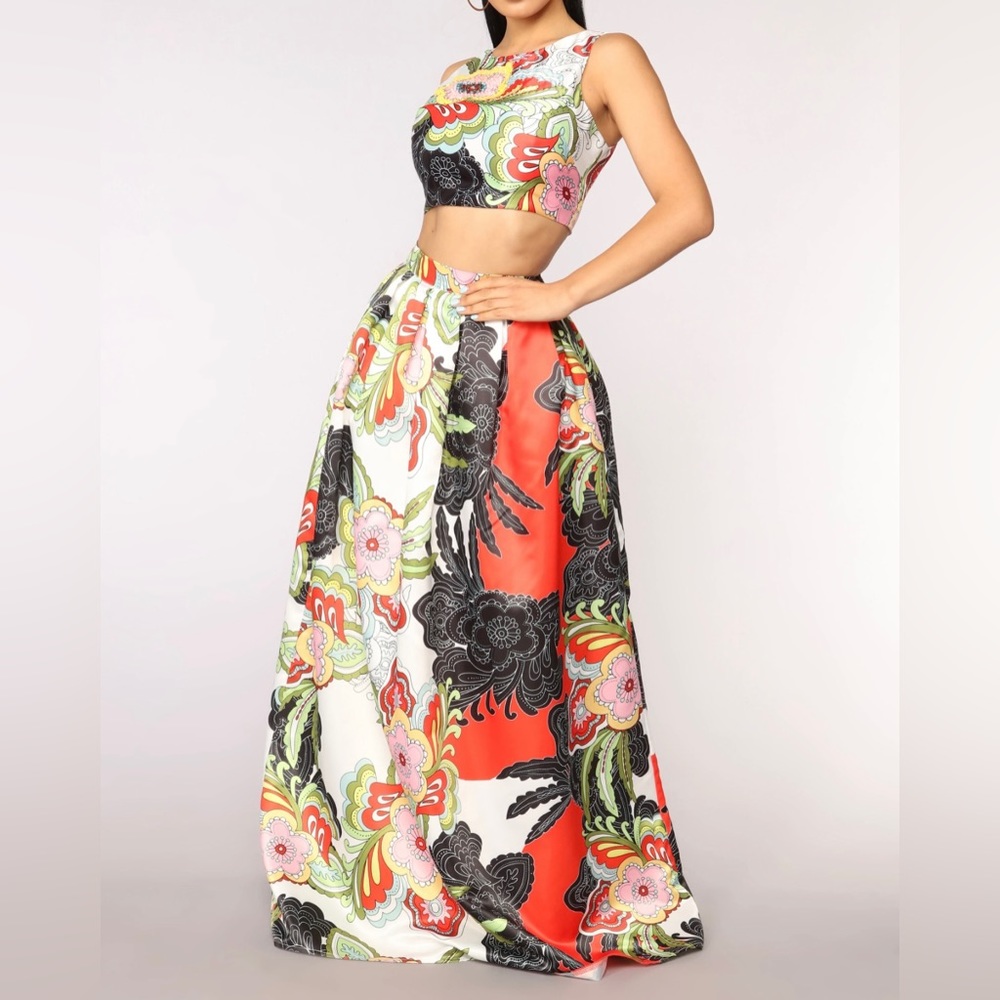 Rio De Janeiro 2 Piece Set – Multi print